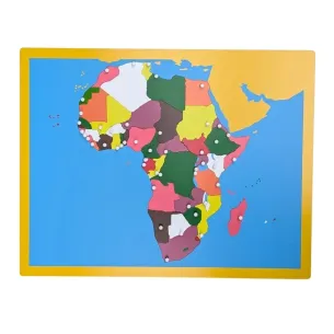 Puzzle de l'Afrique (sans bordure)