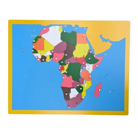 Puzzle de l'Afrique (sans bordure)