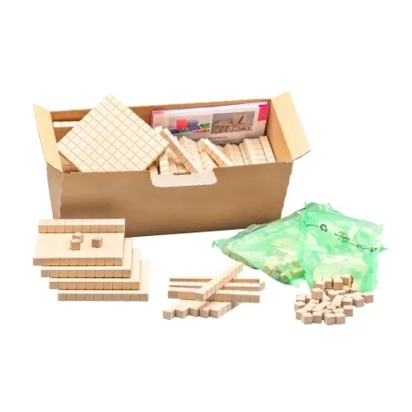 Matériel Lubienska - coffret 432 pièces - Mathématiques Montessori