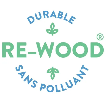 En re-wood, bois reyclé