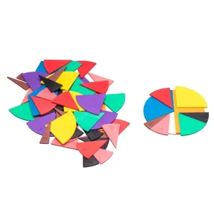 Set de fractions circulaires de 1 à 1/20ème 2