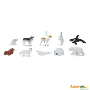 Figurines animaux de l'Arctique - Tube Safari Ltd 2