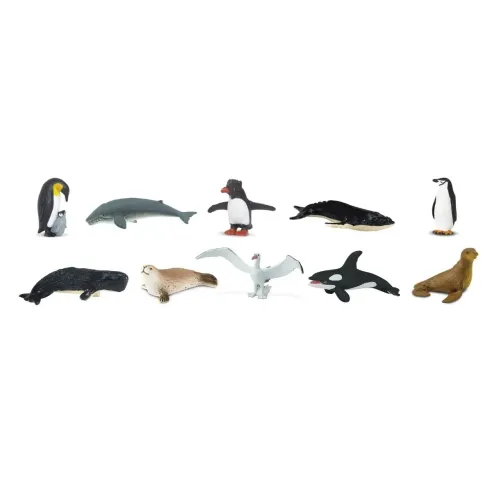 Figurines animaux de l'Antarctique - Tube Safari Ltd