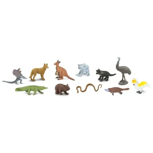 Figurines animaux de l'Australie - Tube Safari Ltd