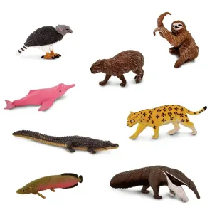 Figurines animaux d'Amérique du Sud - Tube Safari Ltd