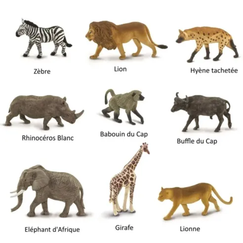 Figurines animaux d'Afrique du Sud - Tube Safari Ltd