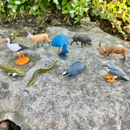 Figurines animaux d'Europe - Tube Safari Ltd