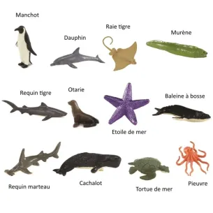 Figurines animaux des océans - Tube Safari Ltd 2