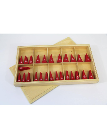 Sections circulaires des fractions de 11 à 20