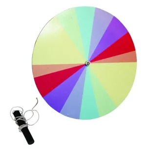 Disque de Newton manuel à corde