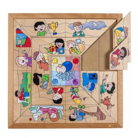 Puzzle des émotions - Educo