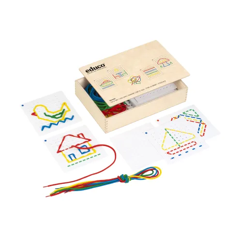 Cartes de laçage - Educo