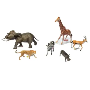 Pack de 6 animaux de la savane - Schleich