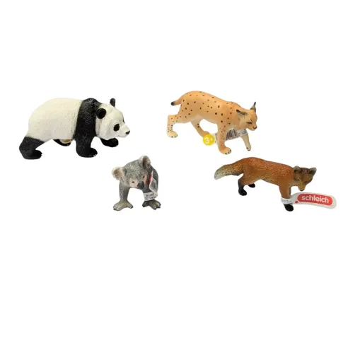 Pack de 4 animaux de la forêt - Schleich