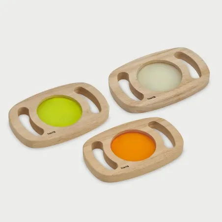 Panneaux lumineux avec anses | Eveil Sensoriel | Montessori
