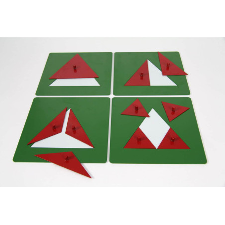 Triangles métalliques