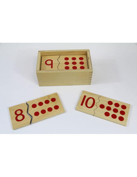 Puzzle des nombres 1-10