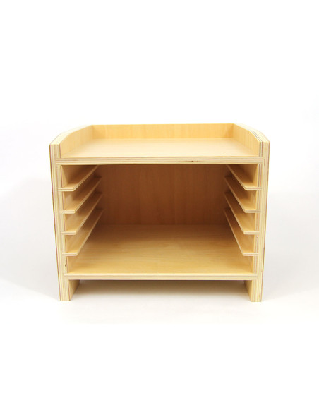 Cabinet pour 5 puzzles (puzzles de botanique ou zoologie)