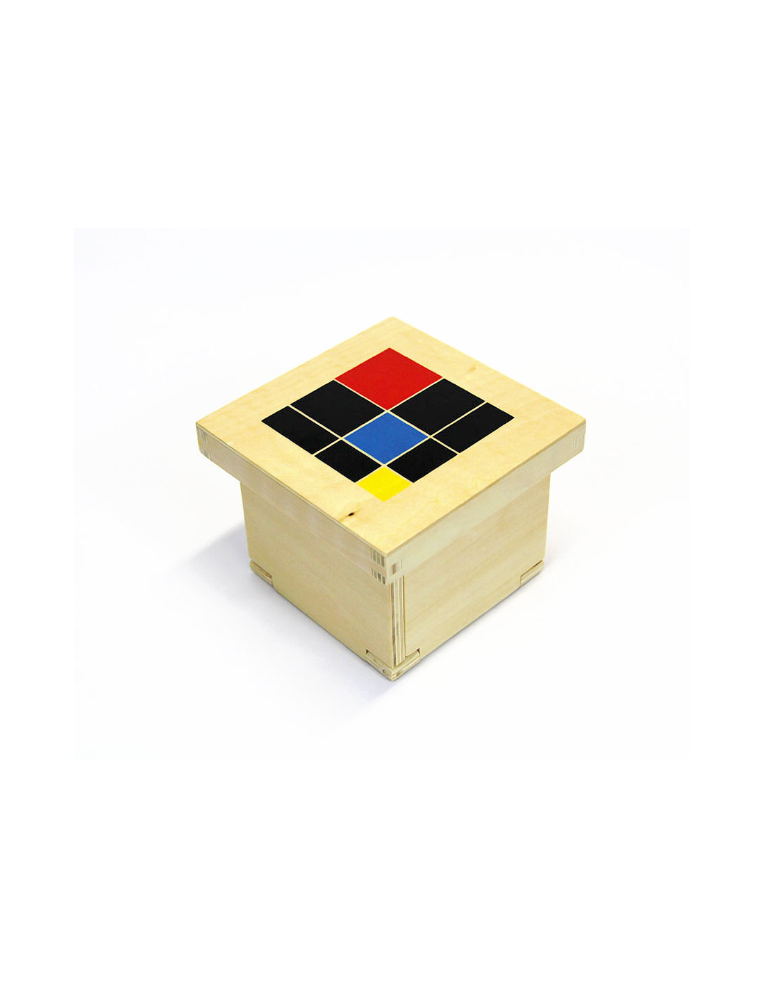 Cube sensoriel pour les tout-petits - 15 x 15 cm