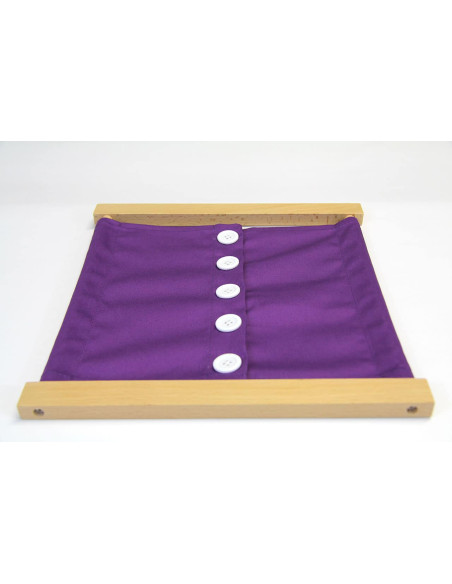 Cadre d'habillage à grands boutons