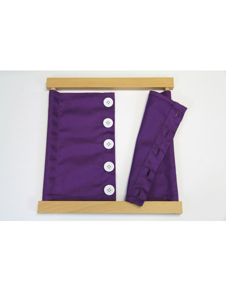 Cadre d'habillage à grands boutons