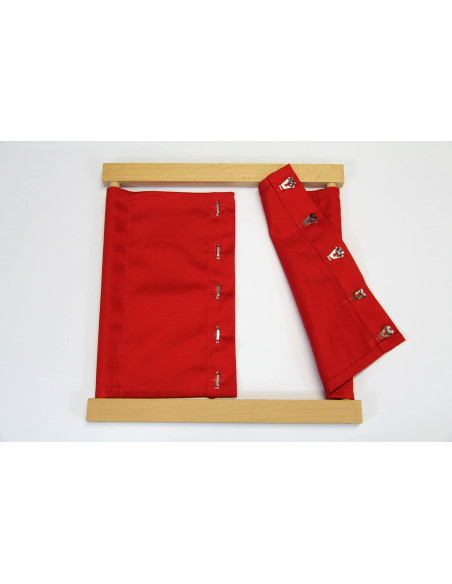 Cadre d'habillage à petits crochets