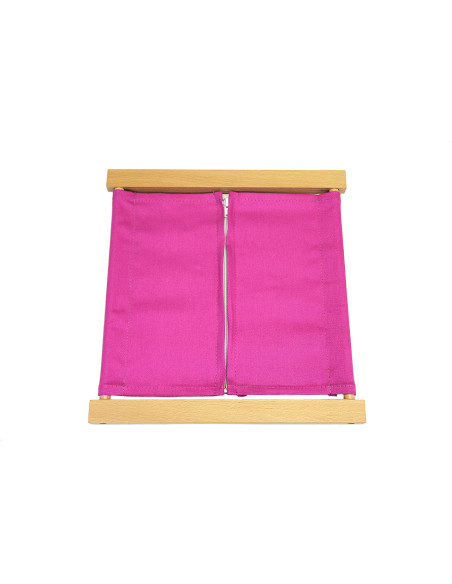 Cadre d'habillage à fermeture éclair