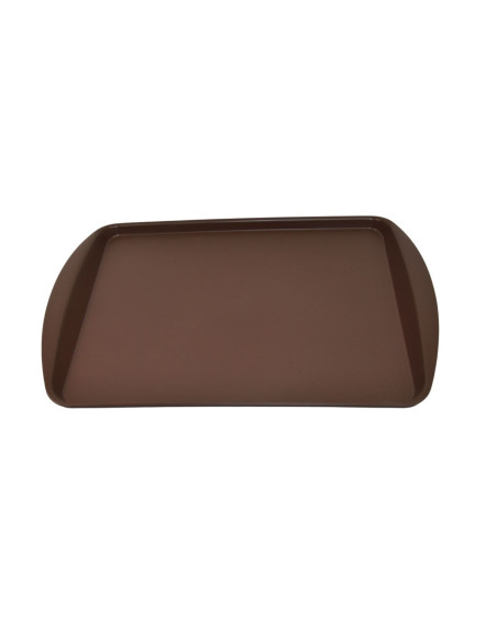 Plateau marron (grand)