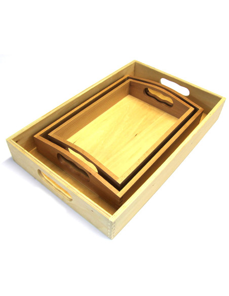 Plateau en bois (petit)