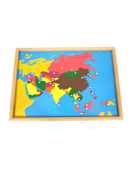 Puzzle de l'Asie