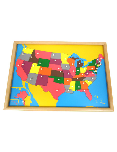 Puzzle des Etats-Unis