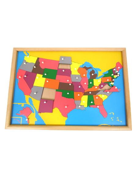 Puzzle des Etats-Unis