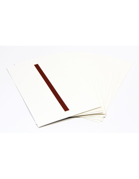 Cartes de contrôle escalier marron