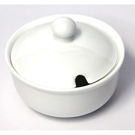 Bol en porcelaine avec couvercle