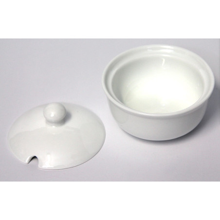 Bol en porcelaine avec couvercle