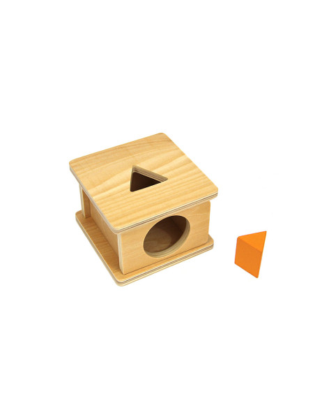 Boîte à forme : le prisme triangulaire