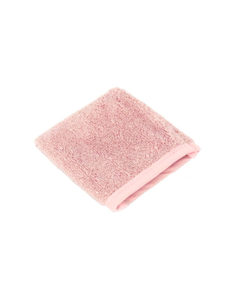 Gant de toilette rose en éponge Gant de toilette rose en éponge