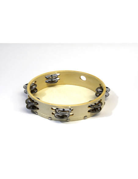 Tambourin cymbalettes (double rangée)