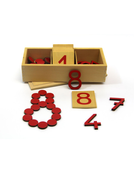 Jeu des jetons (chiffres français)