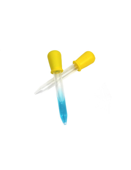 Pipette graduée jaune