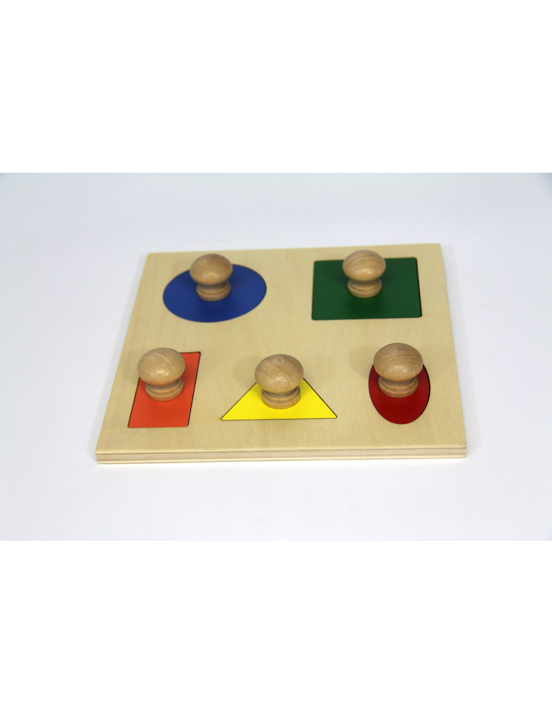 Puzzles de 3 Formes Géométriques - Nido - matériel montessori - jeux  éducatif - apprentissages bébé