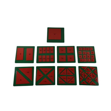 Carrés métalliques