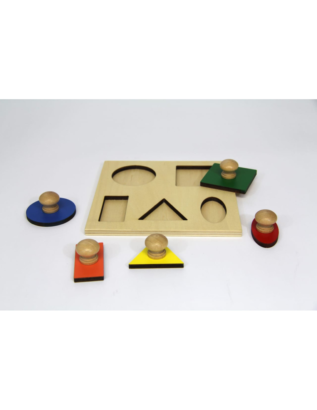 Puzzle à encastrement - Puzzle bébé - Matériel Montessori