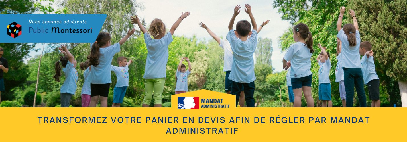 Matériel montessori mandat administratif